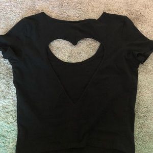 VICTORIA Secret Pink Crop Heart